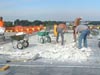 commercial roofing job