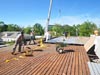 commercial roofing job