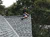 residential roofing job